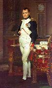 Jacques-Louis  David Napoleon in his Study Germany oil painting reproduction